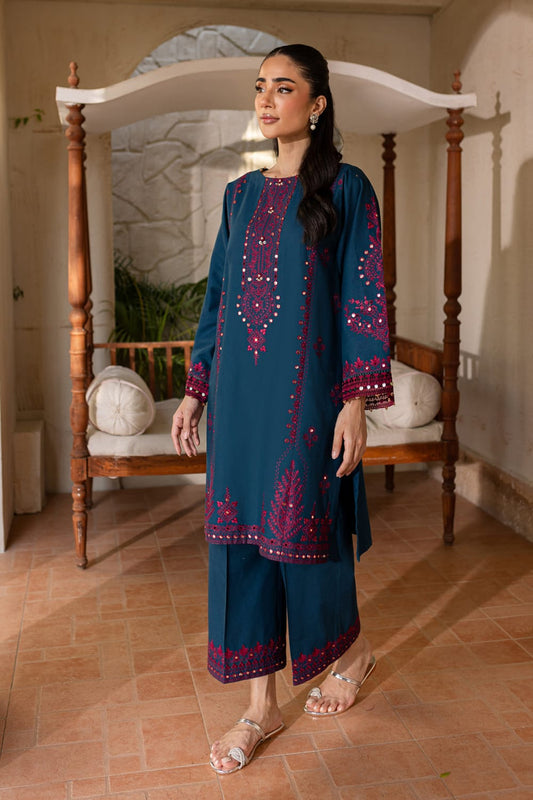 2 Piece Unstiched Embroidery Dhanak