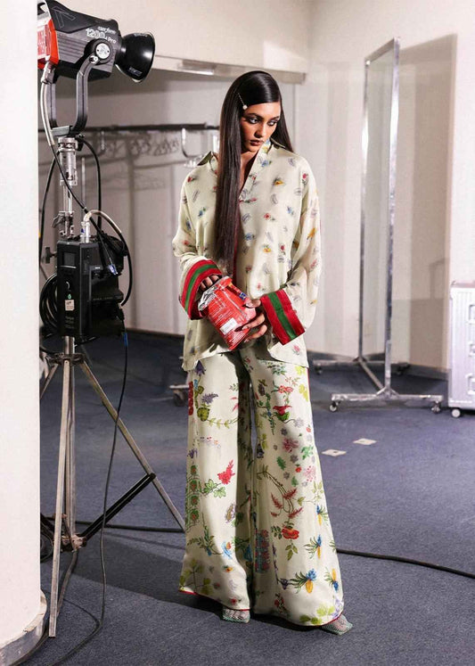 3 Piece Unstiched Printed SILK