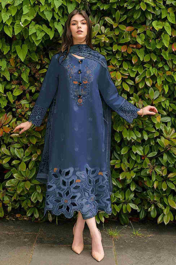 3 Piece Unstiched Embroidery Dhanak
