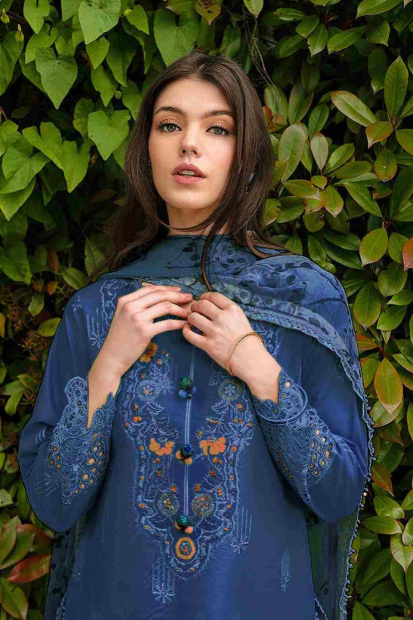 3 Piece Unstiched Embroidery Dhanak