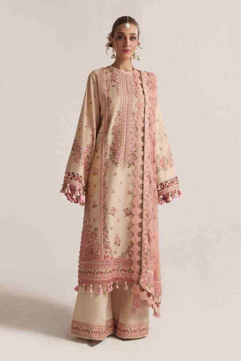 3 Piece Unstiched Embroidery Dhanak