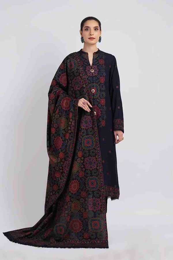 3 Piece Unstiched Embroidery Dhanak