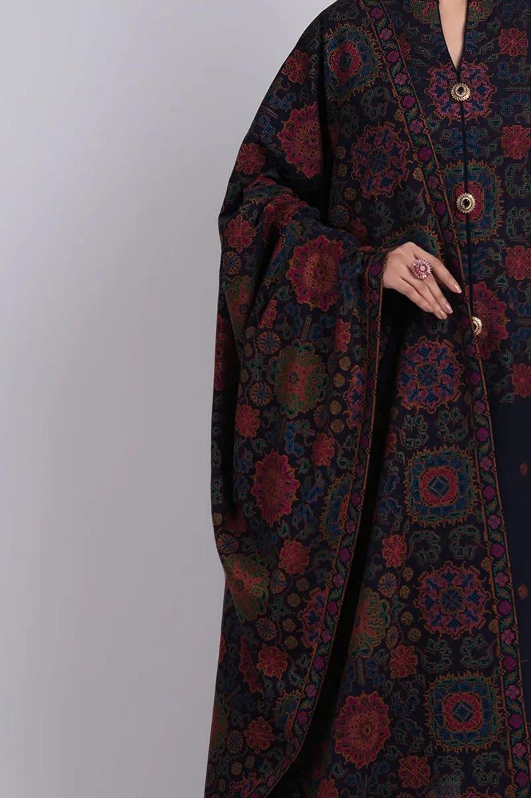 3 Piece Unstiched Embroidery Dhanak