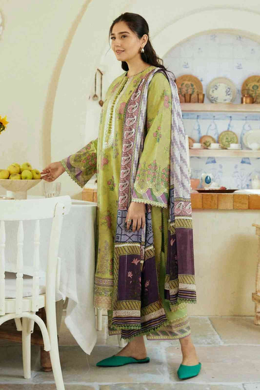 3 Piece Unstiched Embroidery Dhanak