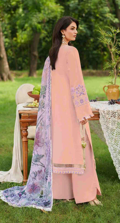 3 Piece Unstiched Embroidery Dhanak