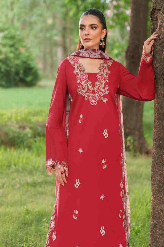 3 Piece Unstiched Embroidery Dhanak