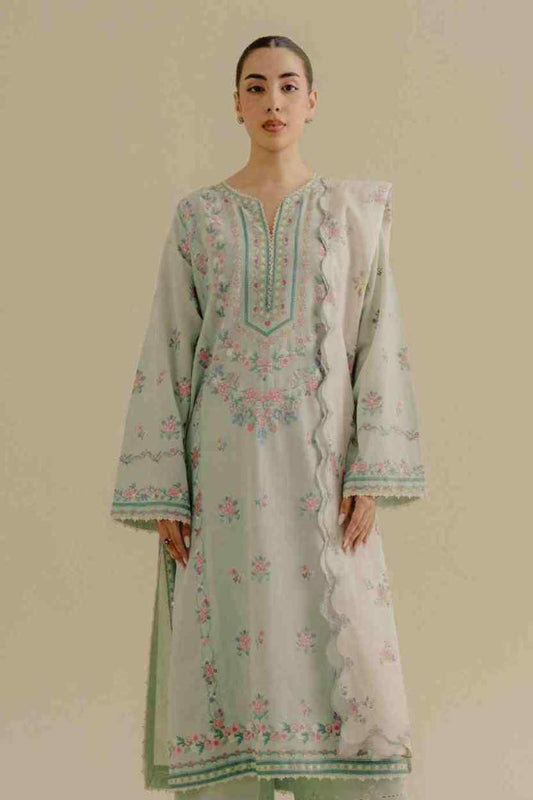 3 Piece Unstiched Embroidery Dhanak