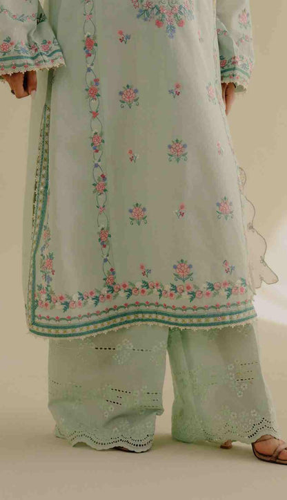 3 Piece Unstiched Embroidery Dhanak