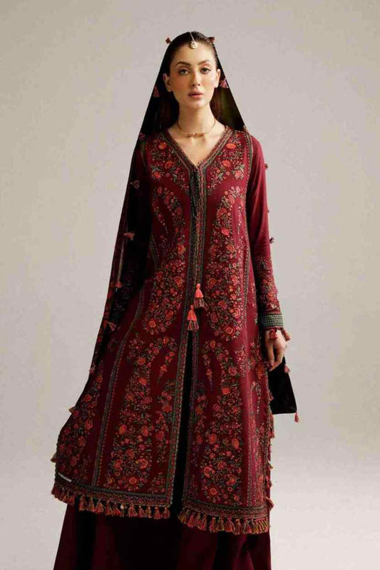 3 Piece Unstiched Embroidery Dhanak
