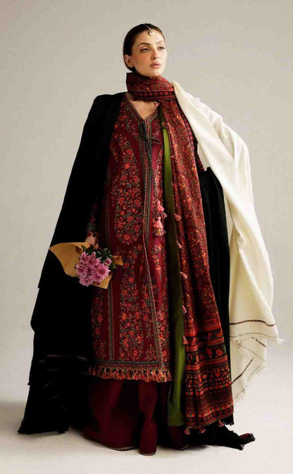 3 Piece Unstiched Embroidery Dhanak