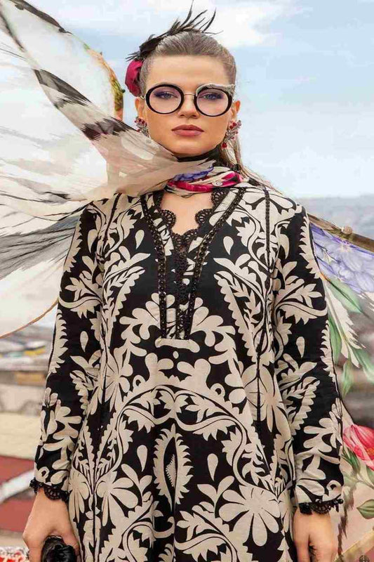 3 Piece Unstiched Embroidery Dhanak