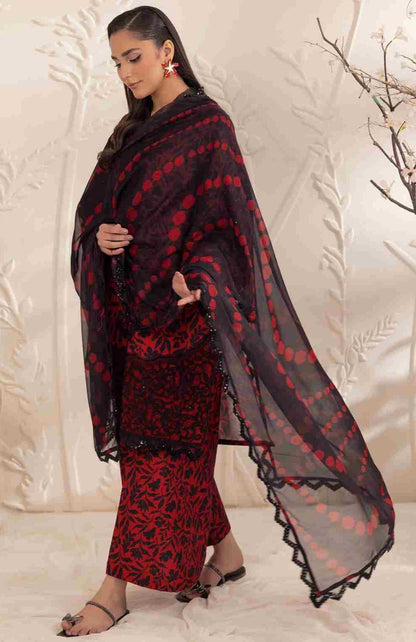 3 Piece Unstiched Embroidery Dhanak