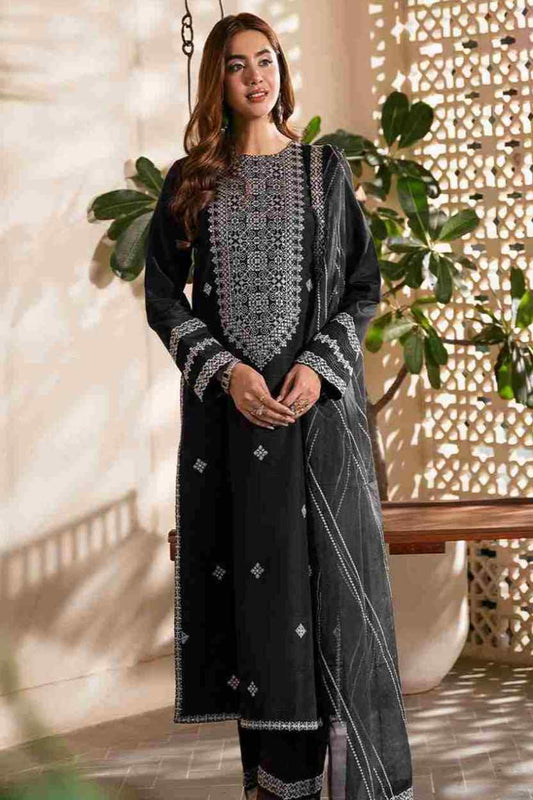 3 Piece Unstiched Embroidery Dhanak