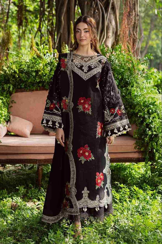 3 Piece Unstiched Embroidery Dhanak