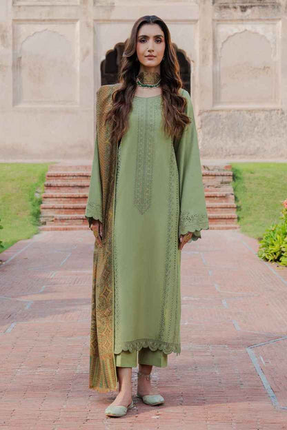 3 Piece Unstiched Embroidery Dhanak