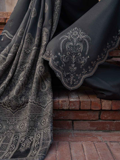 3 Piece Unstiched Embroidery Dhanak