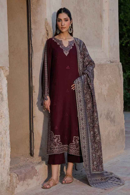 3 Piece Unstiched Embroidery Dhanak