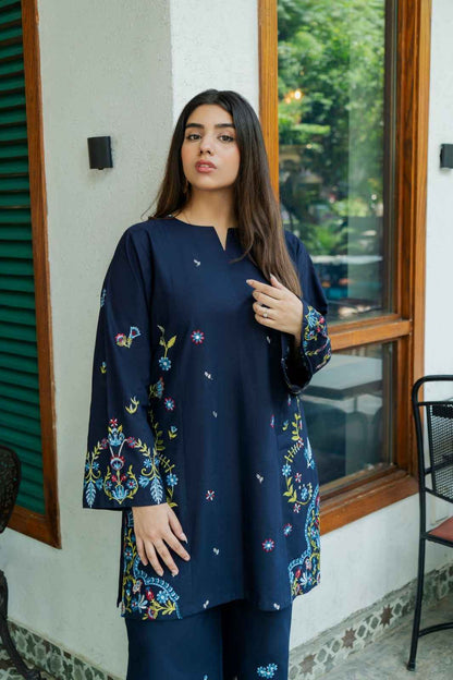 2 Piece Unstiched Embroidery Dhanak