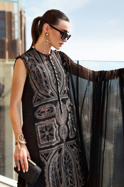 Ivory Luxe Embroidered Lawn – Elegant Festive Edit