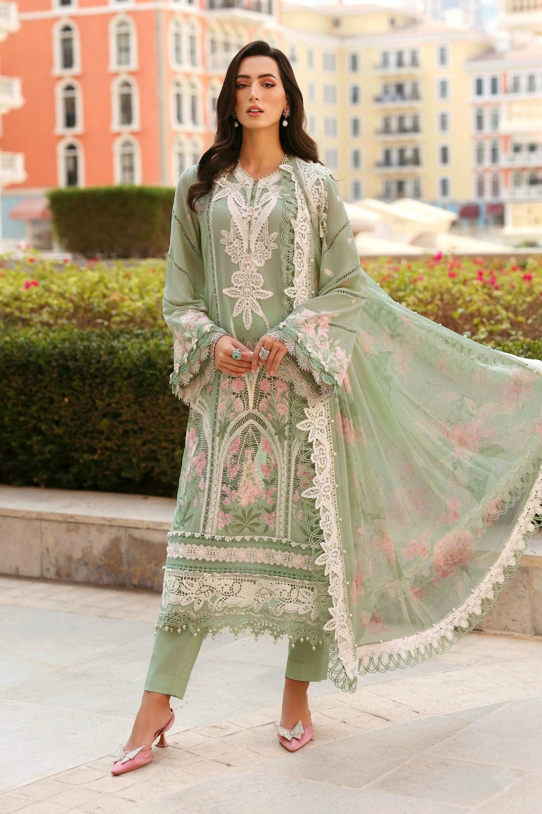 Pista Embroidered