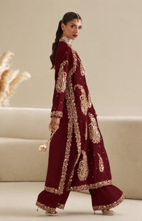 Maroon Kaftan