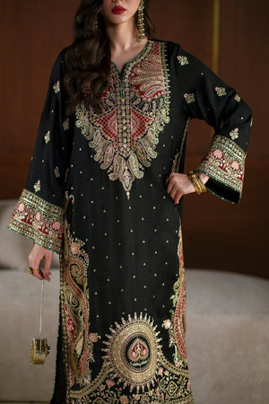 Embroidered Dhanak Shirt