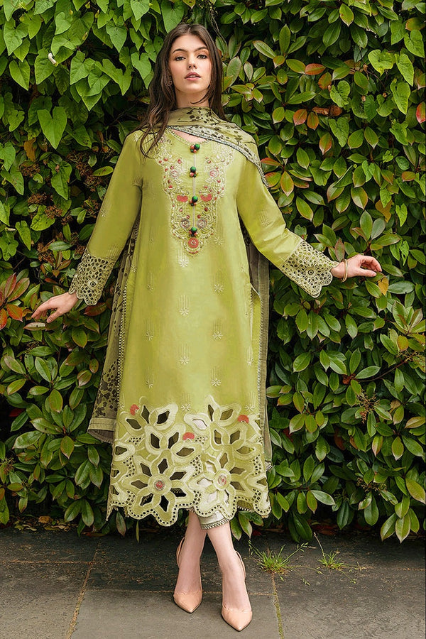 MUSHQ | DHANAK | Unstitch | 3PC | SI - F - 44 - Parrot