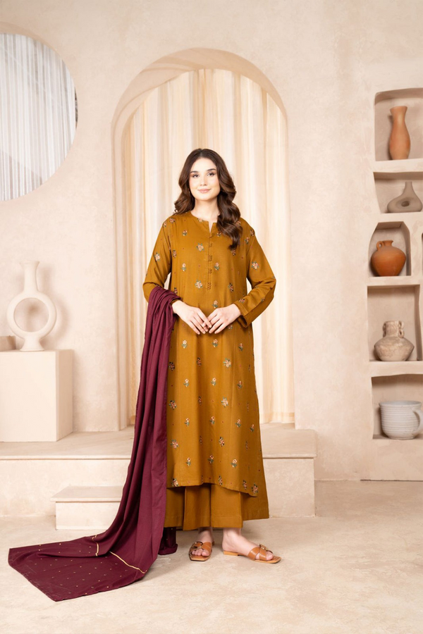 LAZULI | Dhanak | Unstitch | 3PC | SI-F-113